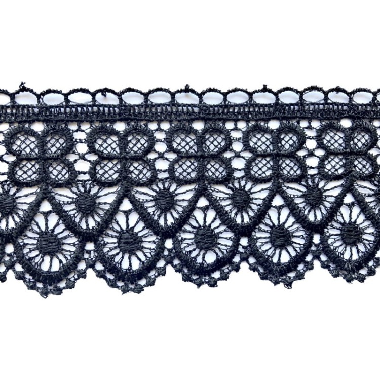 Promocja- Końcówka- 0,60mb- Gipiura 0029 - czarna - 6,5cm