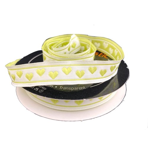 Taśma żakardowa - 11035 zielona - 1,1cm