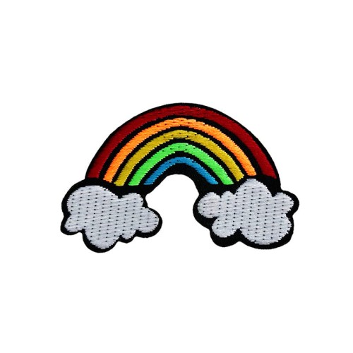 Aplikacja termiczna, naprasowanka tęcza A50-211