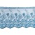 Koronka na tiulu - B0821 - baby blue - 13,5cm