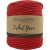 T-Shirt Yarn - przędza makaronowa, włóczka spaghetti - czerwona - 120 m
