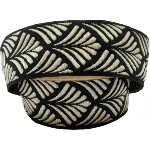 Taśma żakardowa - 35273 v9 - 3,5cm