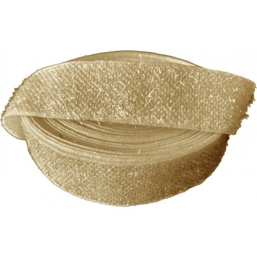 Taśma ozdobna połyskliwa - 20319 v2 - beżowy - 2 cm