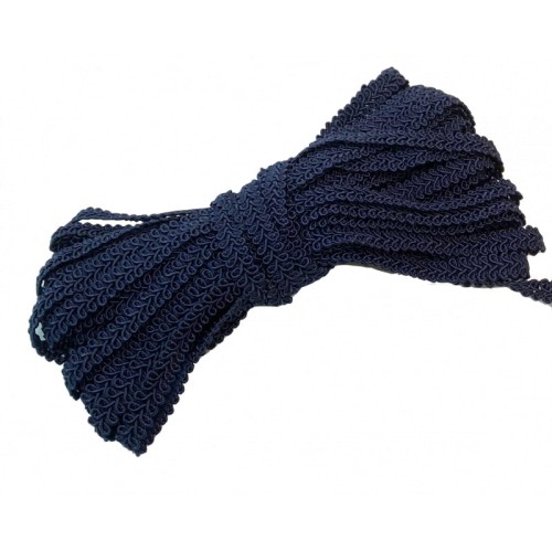 Taśma ozdobna - SR 036 - granatowy, 1,5cm