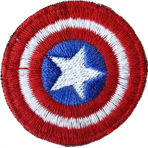 Aplikacja termiczna, naprasowanka jak Capitan America