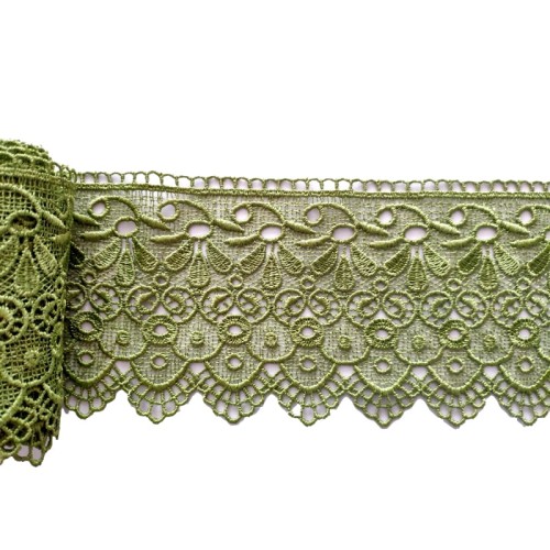 Gipiura - B0148 - zielona/oliwkowa - 9cm