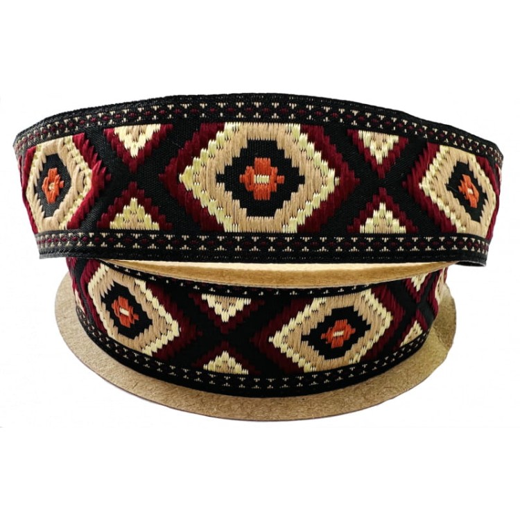 Taśma żakardowa - 25952 v3 - 2,5 cm