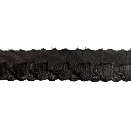 Haft na batyście - 034 - czarny - 3,5cm