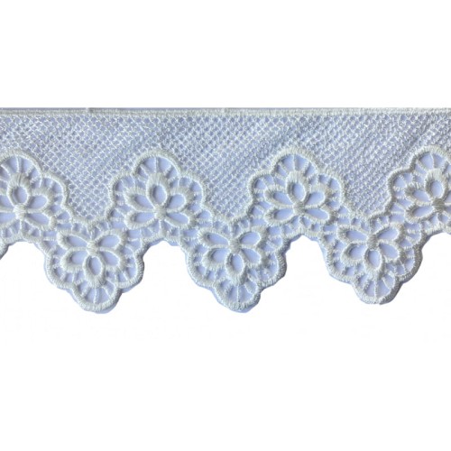 Gipiura - GMB405 - biała śmietankowa - 8 cm