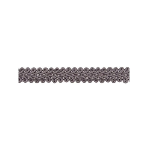 Taśma ozdobna - 9 - ciemnoszara, 1cm