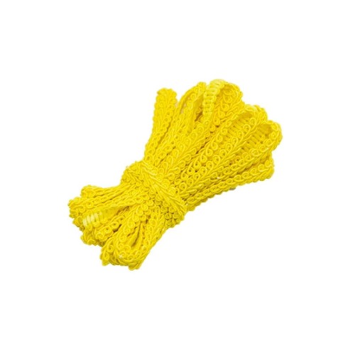 Taśma ozdobna - SR 019 - żółty, 1,5cm