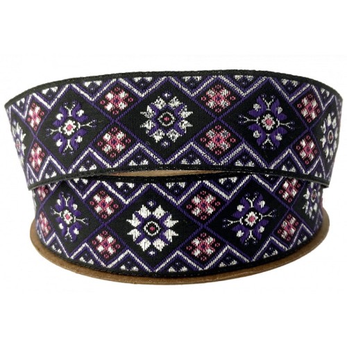 Taśma żakardowa - 25975 v4 - 2,5cm