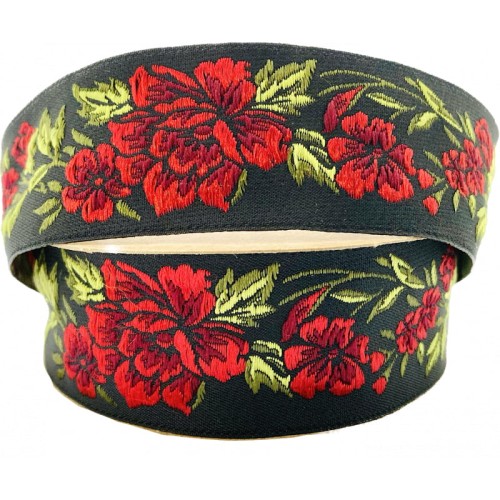 Taśma żakardowa - 35096 v4 - 3,5cm