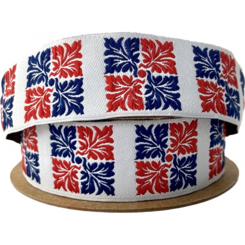 Taśma żakardowa - 25705 v3 - 2,5cm