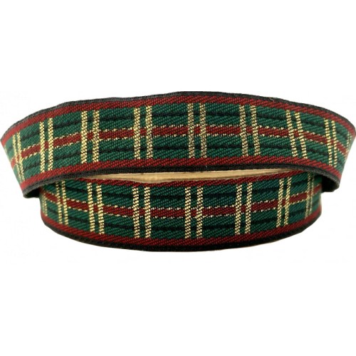 Taśma żakardowa bożonarodzeniowa - 16136 - 1.5cm