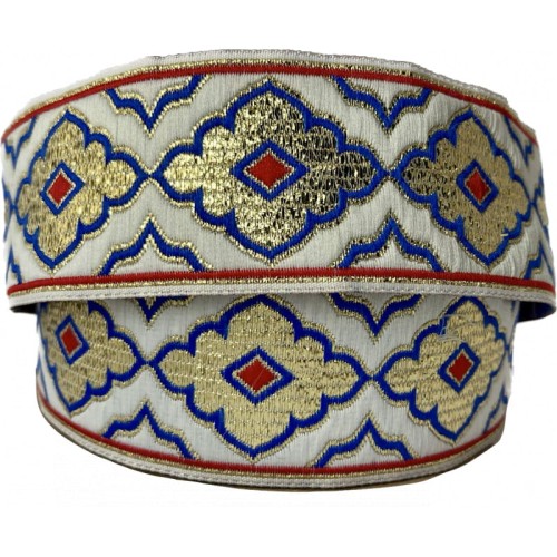 Taśma żakardowa - 35135 - 3,5cm