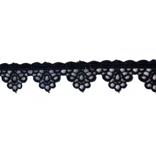 Gipiura - S 1145 - czarna - 2,5cm