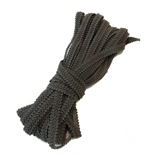 Taśma ozdobna - SR 032 - ciemny szary, 1,5cm