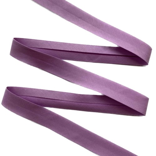 Lamówka bawełniana - lawendowa ct39 - 2 cm