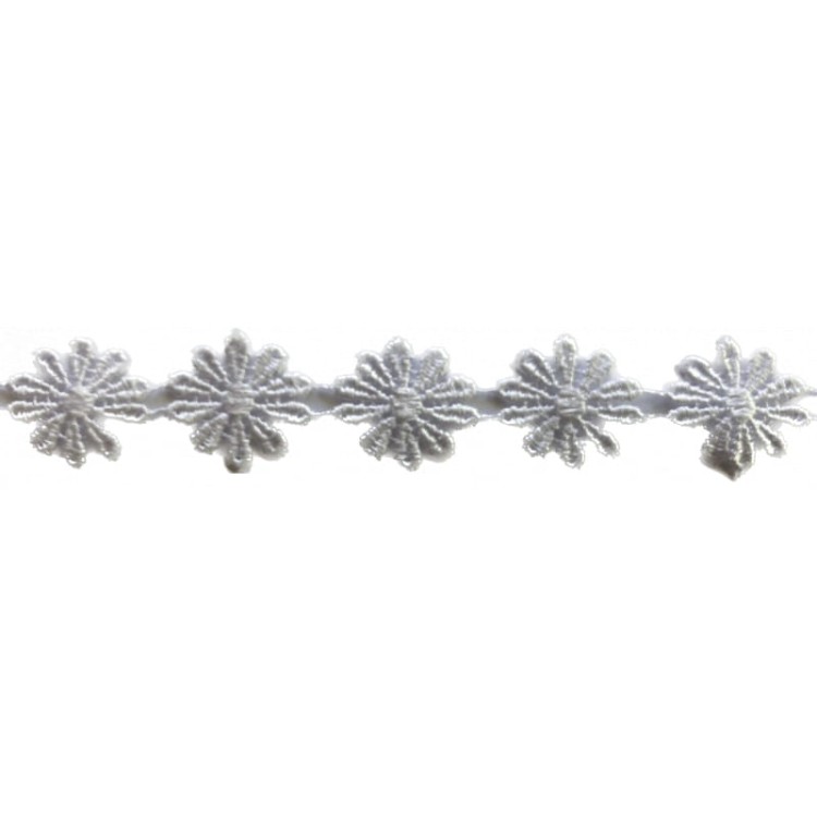 Gipiura, margerytka - 1139 - biała - 2cm