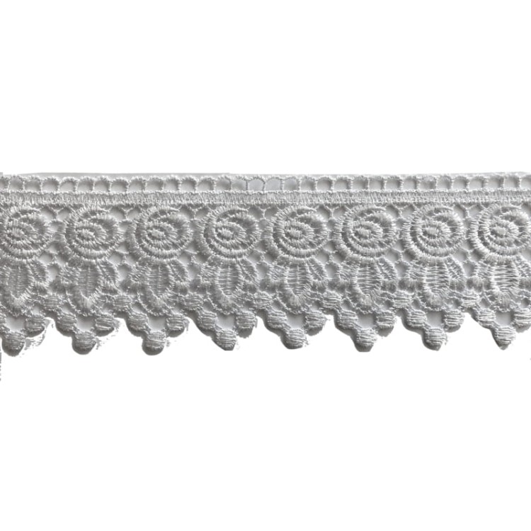 Promocja-Końcówka-0,80mb- Gipiura - 0538 - biała - 6cm