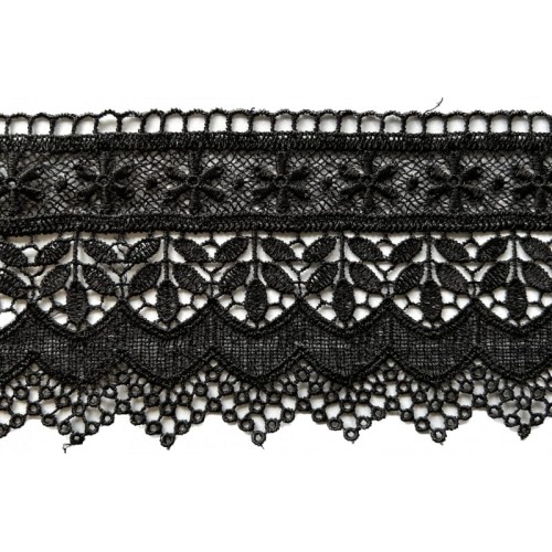 Gipiura - 5628A - czarna - 9 cm