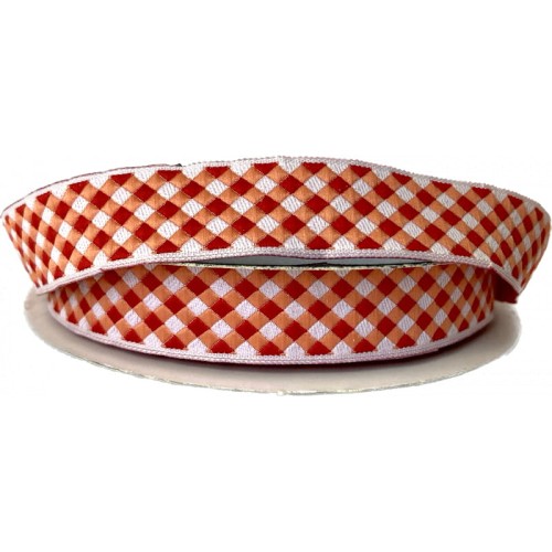 Taśma żakardowa, taśma ozdobna - 15692 v2 - 1,5cm