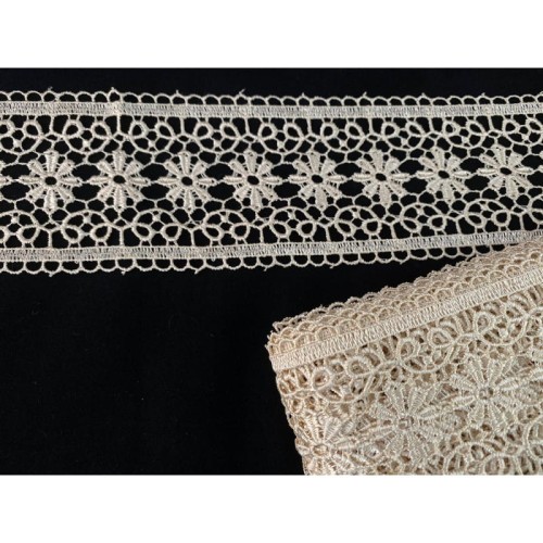 Promocja- Końcówka-0,80mb Gipiura - 5241 - beżowa - 7cm