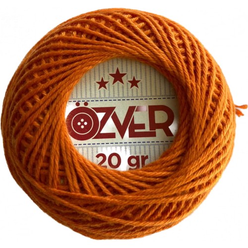 Kordonek, sznurek - 20 gram/70mb - pomarańcz 14 - 1mm