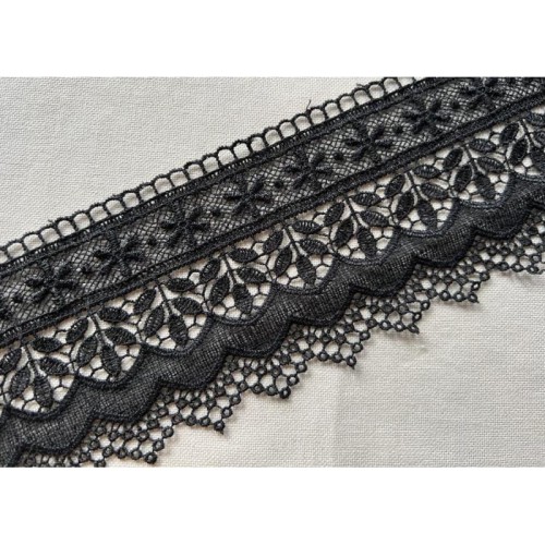 Gipiura - 5628A - czarna - 9 cm