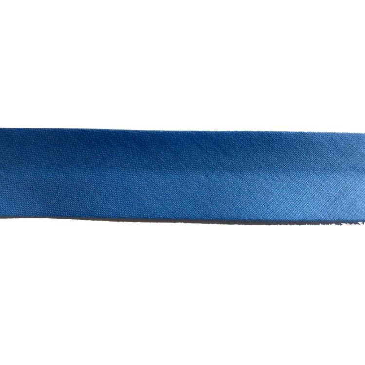 Lamówka bawełniana - niebieska ct26 - 2 cm