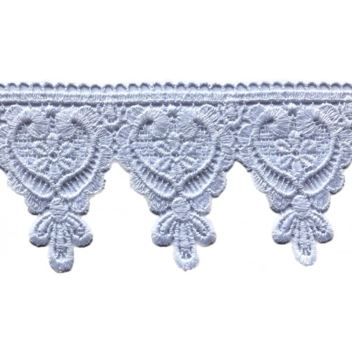 Gipiura - B106 - biała, matowa - 8cm