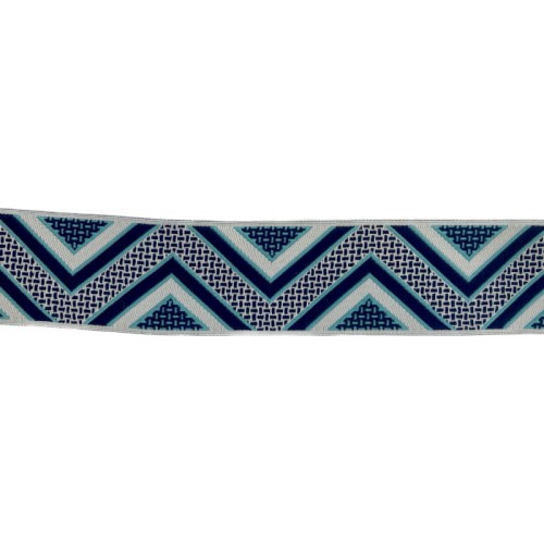 Taśma żakardowa - 25706 v2 - 2,5cm