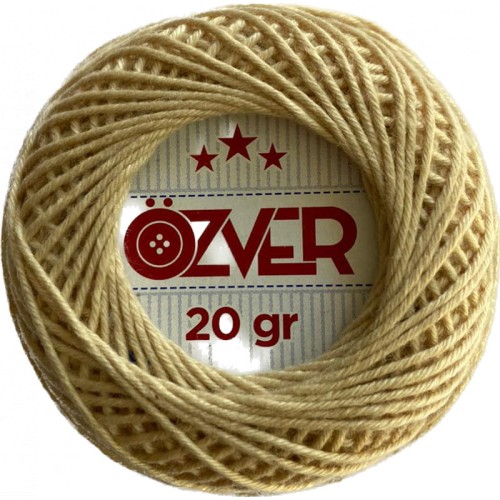 Kordonek, sznurek - 20 gram/70mb - beżowy 05 - 1mm