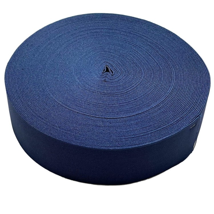 Guma elastyczna turecka - 5 cm - granatowa
