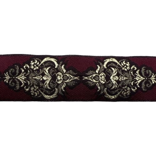 Taśma żakardowa - 35918 v4 - 3,5cm