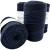 Sznurek bawełniany do makramy  Macrame Cotton Yarn - czarny 09 - 240m