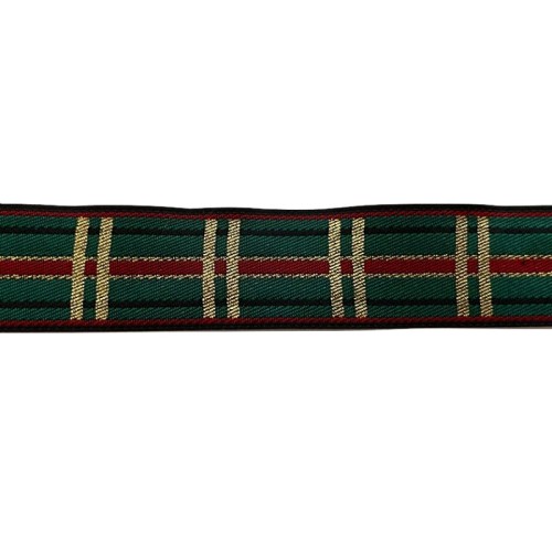 Taśma żakardowa bożonarodzeniowa - 25136 - 2.5cm