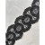 Gipiura - 2558 - czarna - 8 cm