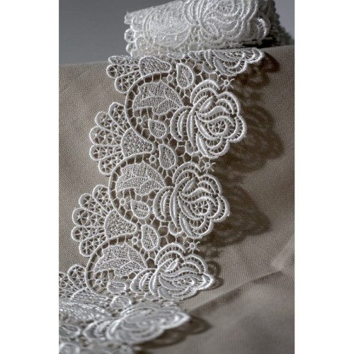 Gipiura - 4613 - biała  - 10cm