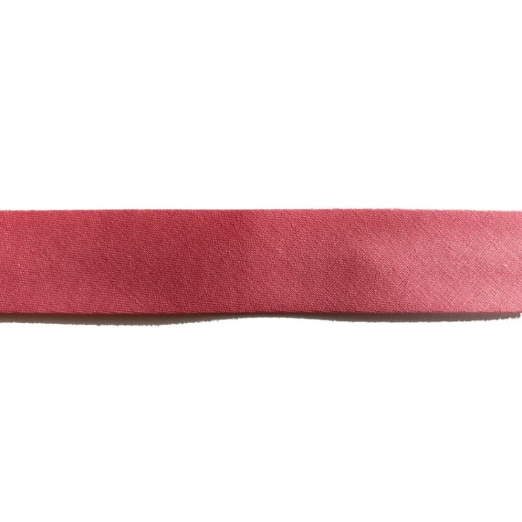 Lamówka bawełniana - różowa ct20 - 2 cm