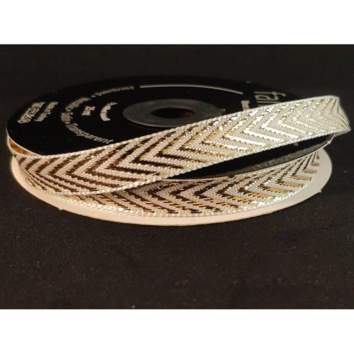 Taśma ozdobna - 10100 – złota - 1cm