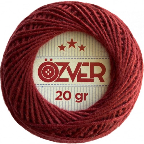 Kordonek, sznurek - 20 gram/70mb - c.bordowy 22 - 1mm