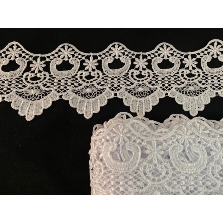 Gipiura - B0402 - biała - 10cm