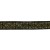 Taśma żakardowa - 16071 – czarno złota - 1,5cm