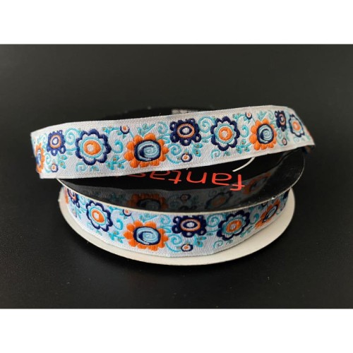 Taśma żakardowa - 15699 v4 - 1,5cm