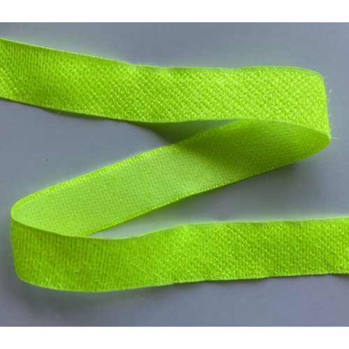 Taśma ozdobna połyskliwa - 20319 v7 - żółty neon - 2 cm