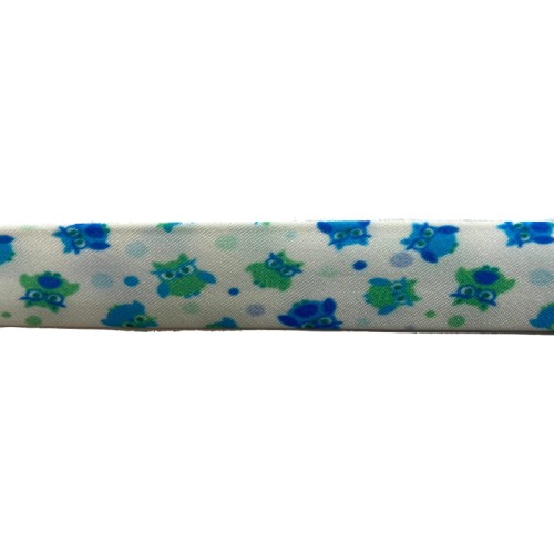 Lamówka bawełniana - sowy 335 - 2 cm