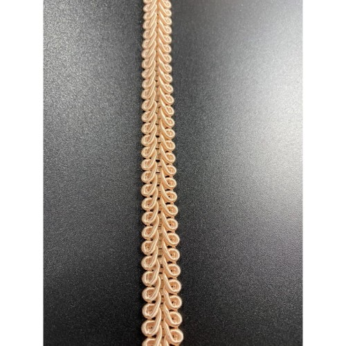 Taśma ozdobna - 9 - piaskowa, 1cm