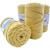 Sznurek bawełniany do makramy 2PLY - Cotton Cord - żółty 07 - 3mm - 75m